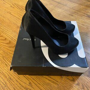 Michael Antonio, Black, Satin, Heels, Size 6